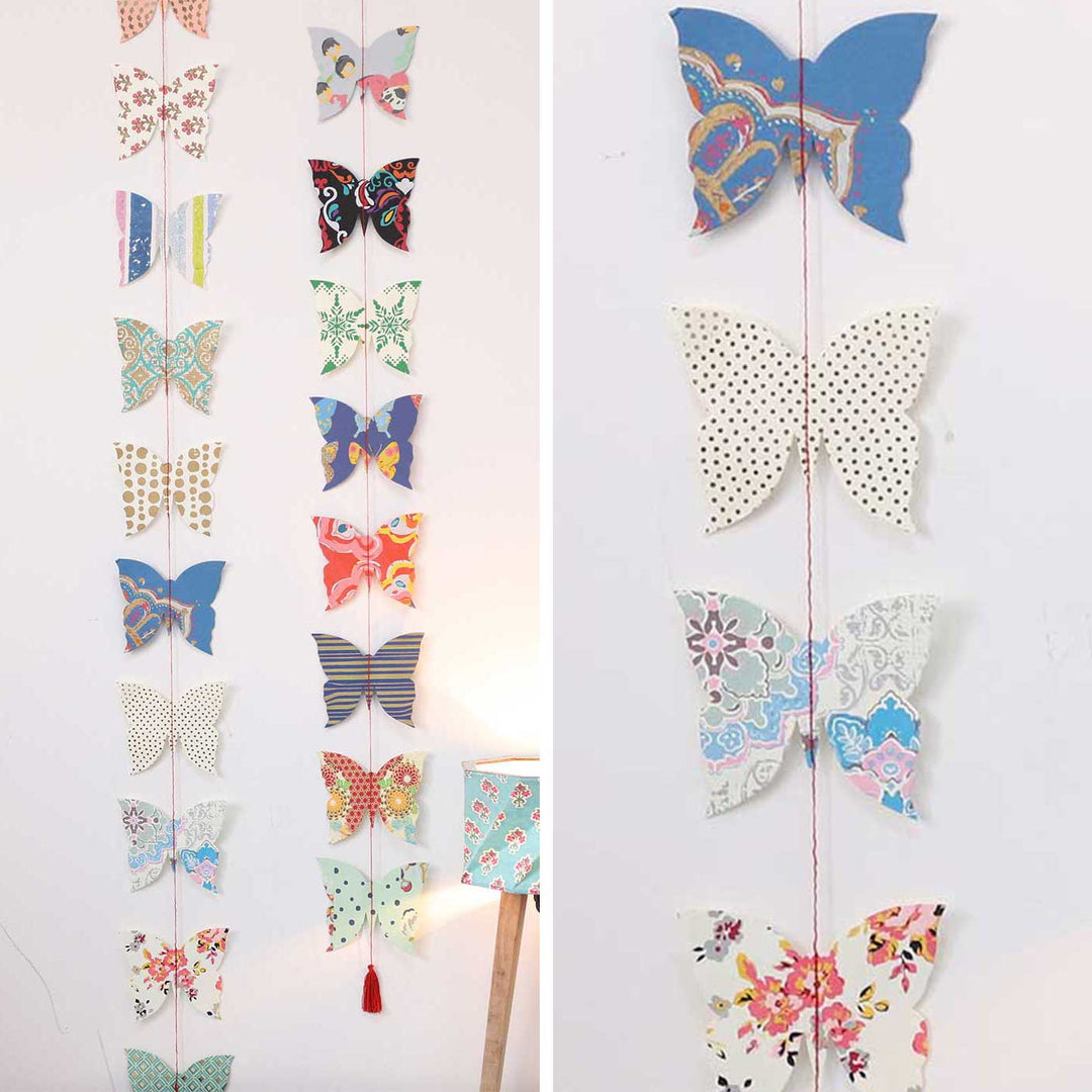 Handmade Butterfly Design Paper Hanging
