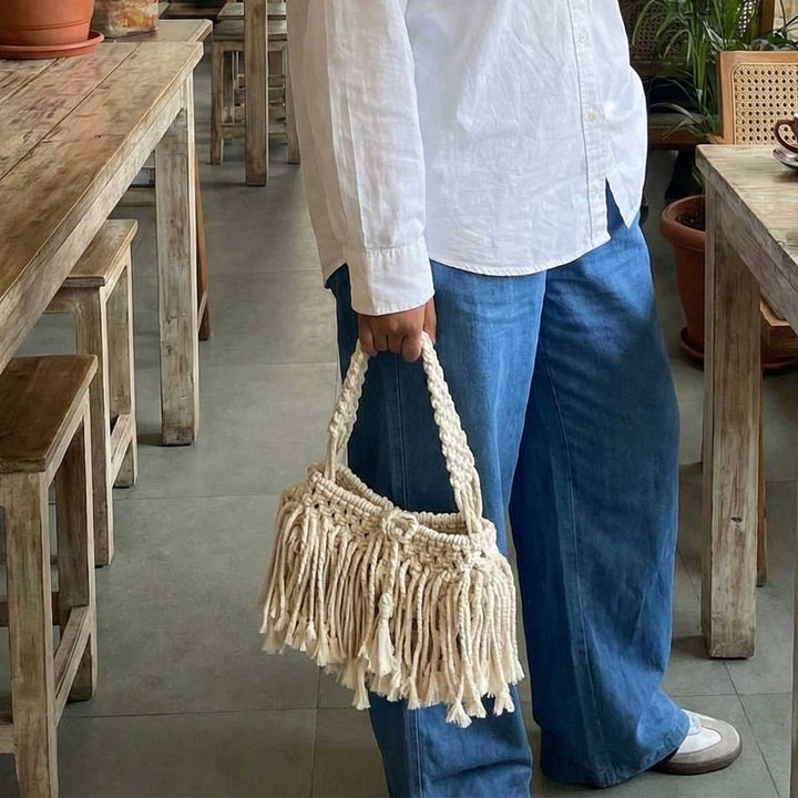 Handmade Macrame Freya Bag