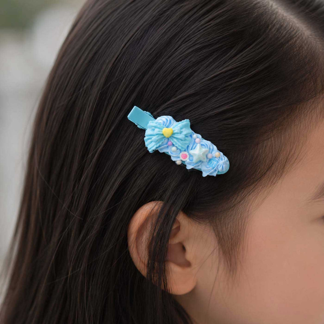 Trendy Decorative Hair Clips With Cute Character Details | Set of 2
