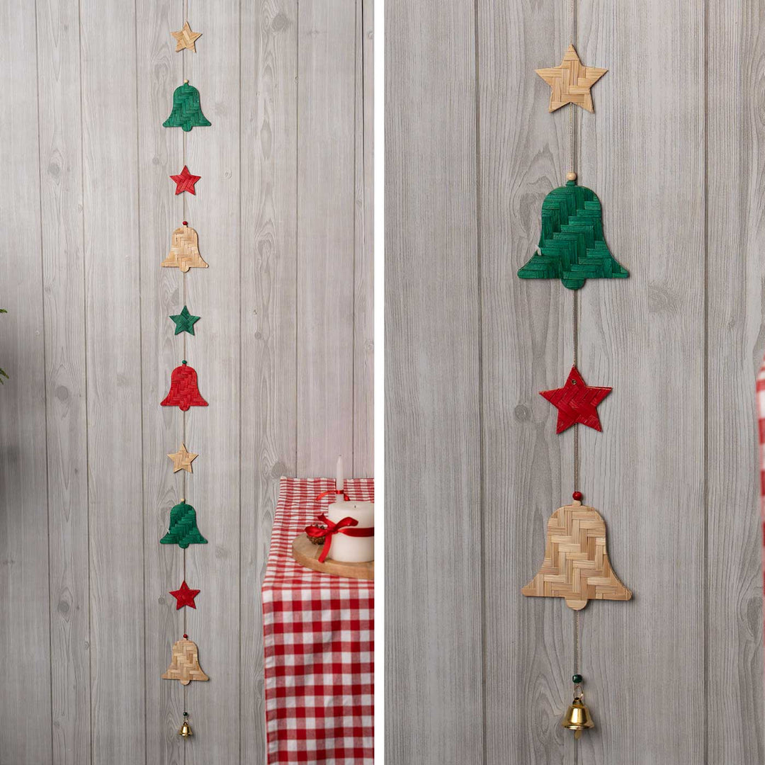 45 Inch | Handmade Bamboo Carol Decorative Hanging