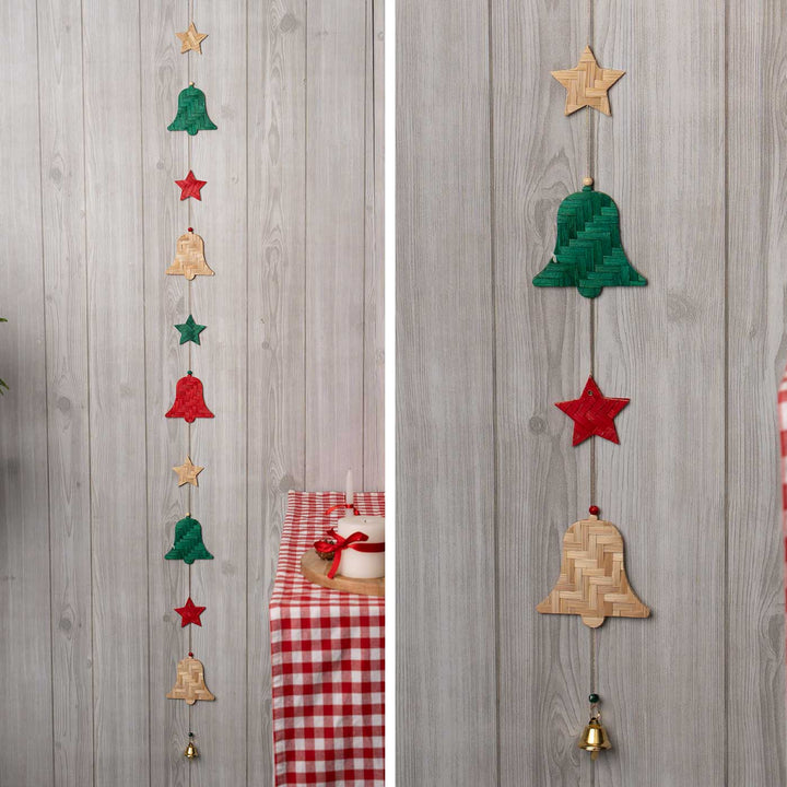 45 Inch | Handmade Bamboo Carol Decorative Hanging