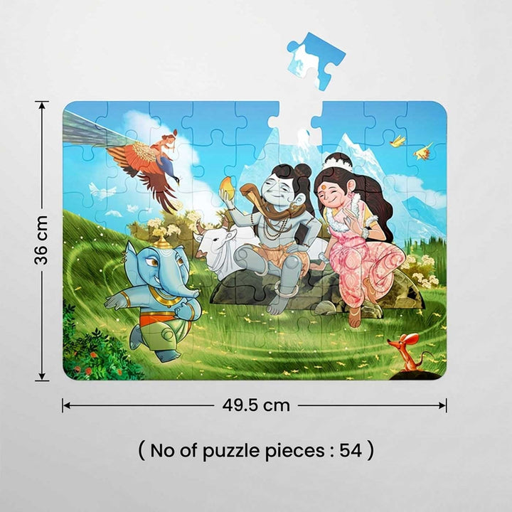 Ganesha | The Genius Mythology Puzzle | 54 Pieces
