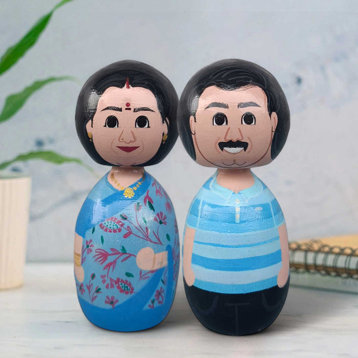 Photo Personalized Wooden Peggy Doll