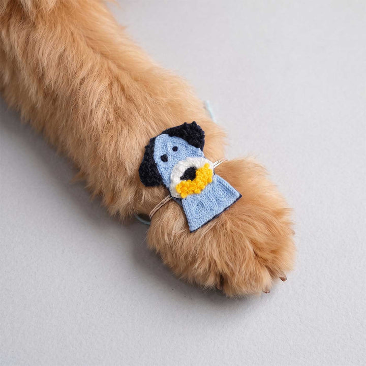 Handmade Thread Embroidered "Beagle Dog" Reusable Rakhi Magnet For Brother