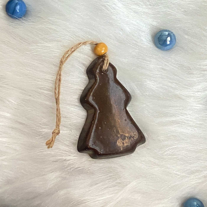 Handmade Midnight Whimsy Ceramic Ornament For Christmas Tree Decoration