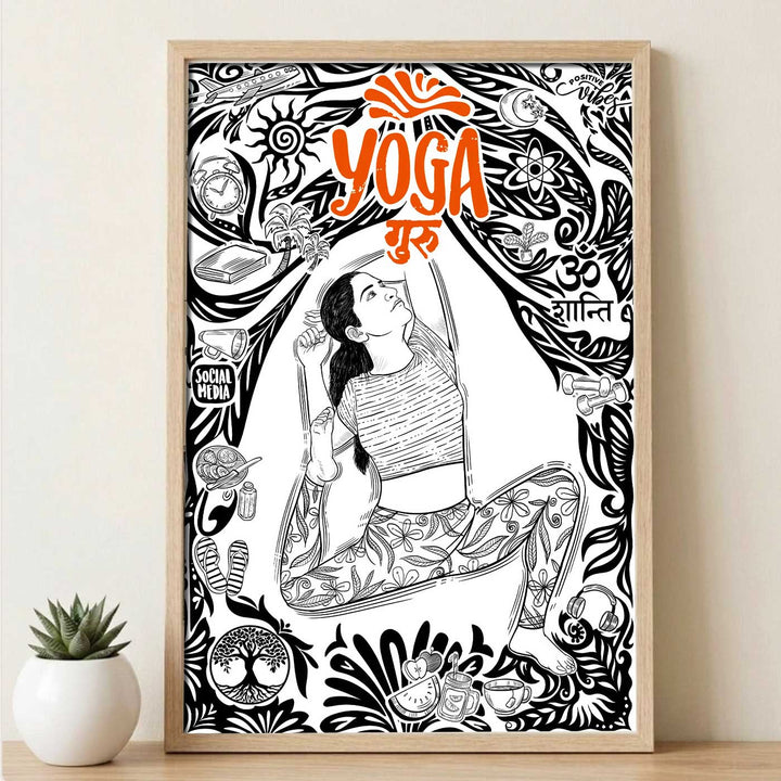 Personalized Doodle Portrait Frame