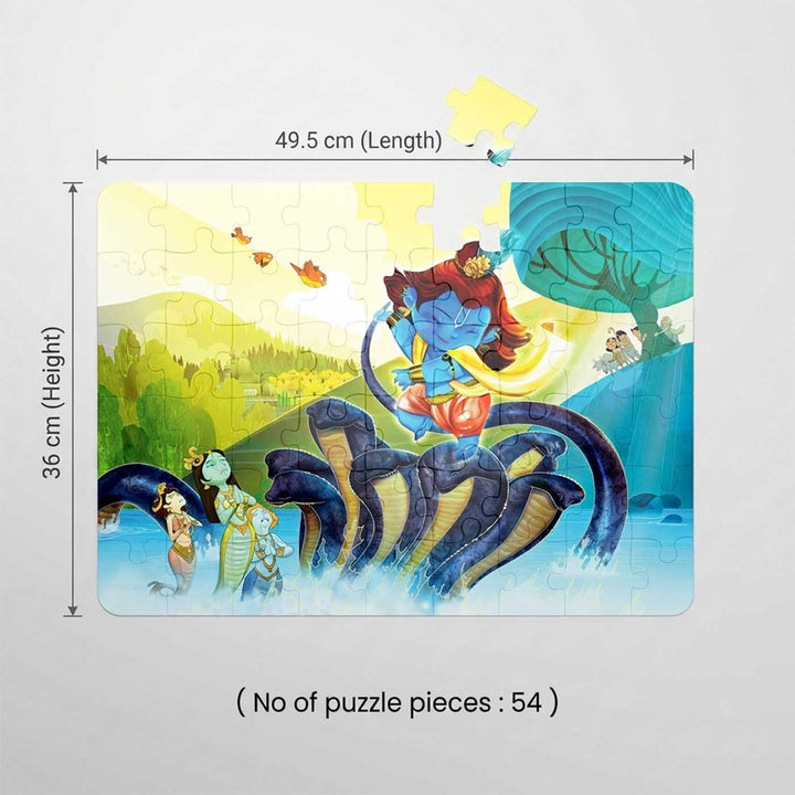 Krishna | The Protector Mythology Puzzle | 54 Pieces