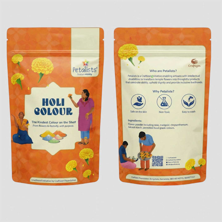 5 Pc | Eco-Friendly Organic Toxin-Free Holi Colours Gift Box