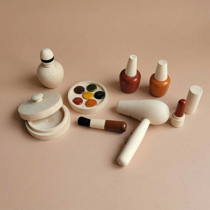 Wooden Makeup Set Handmade Etikopakka Toy for Kids | 3–8 Years