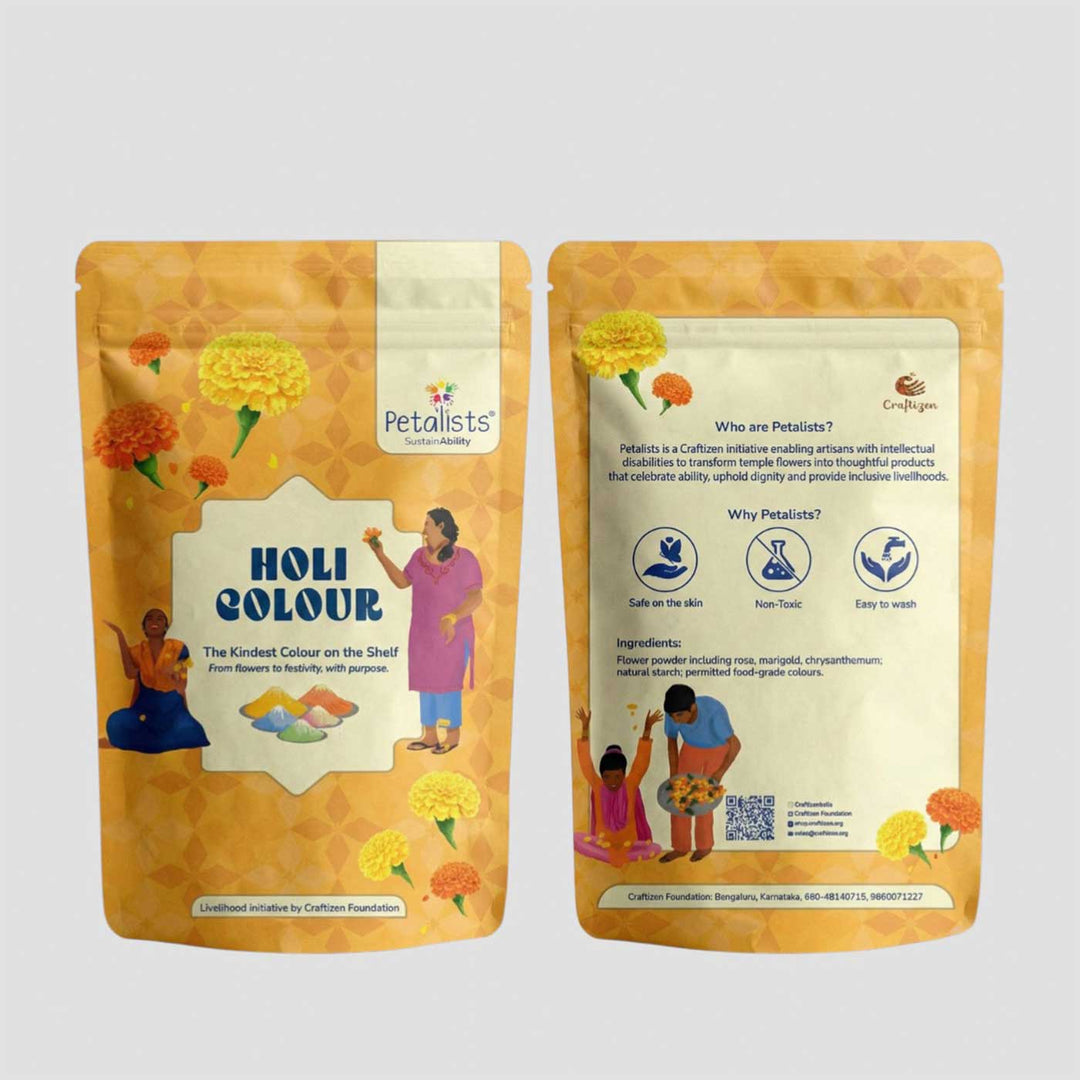 5 Pc | Eco-Friendly Organic Toxin-Free Holi Colours Gift Box