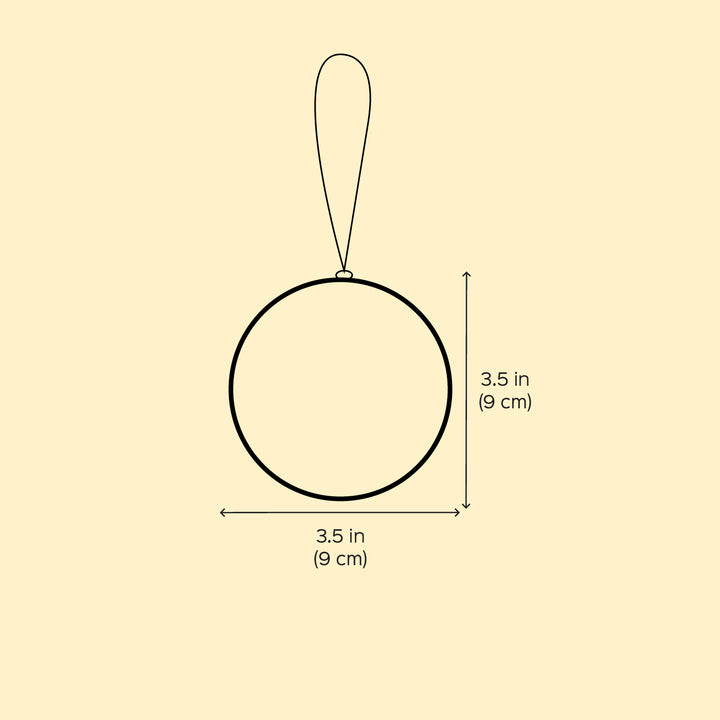 Photo Personalized Hand-Painted MDF Wood Ornament For Christmas Decoration