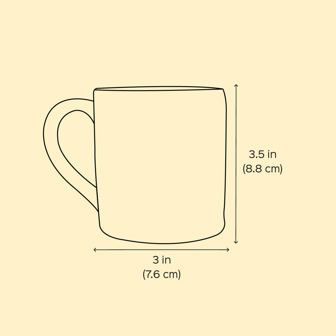 Photo Personalized Hand-Painted Christmas Theme Terracotta Mug