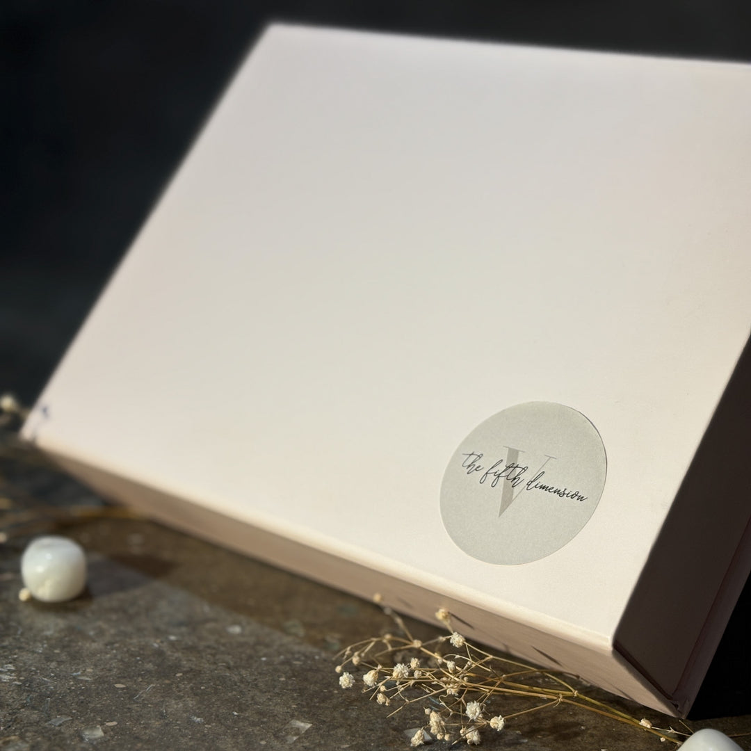 Handmade Concrete Twin Flame Hamper | Includes 2 Bird Centerpiece, 1 Candle Holder And 2 Succulents