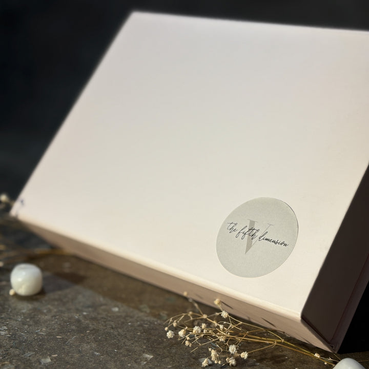 Handmade Concrete Twin Flame Hamper | Includes 2 Bird Centerpiece, 1 Candle Holder And 2 Succulents