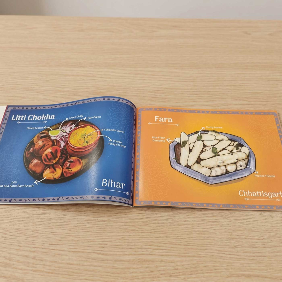 Indian Food Picture Book for Kids | Culture & Vocabulary | 6M+