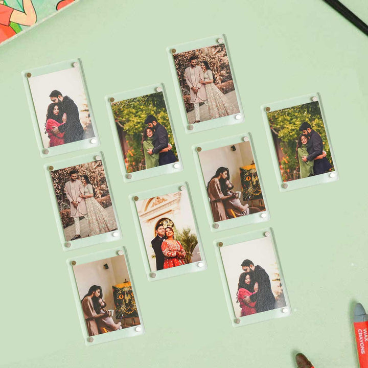 Customized Magnetic Acrylic Photo Frame