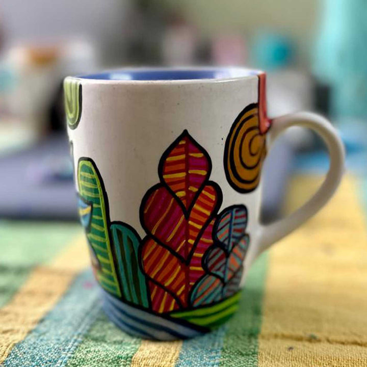 Photo Personalized Hand-Painted Pop Art Illustrated Caricature Mug | 300 ML