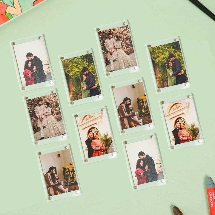 Customized Magnetic Acrylic Photo Frame