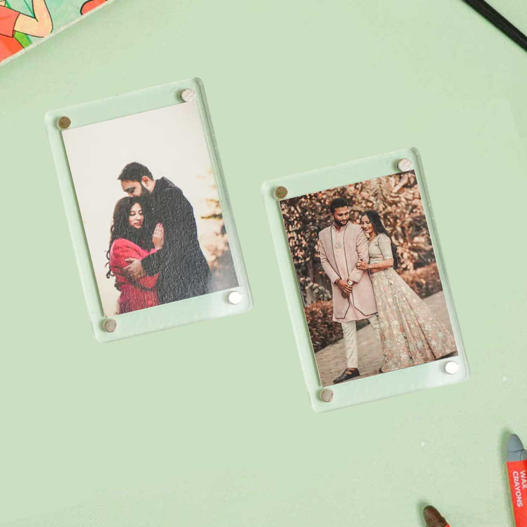 Customized Magnetic Acrylic Photo Frame