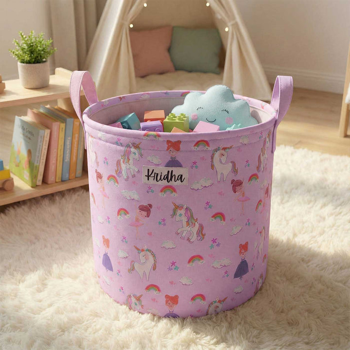 Playful Personalised Toy Basket