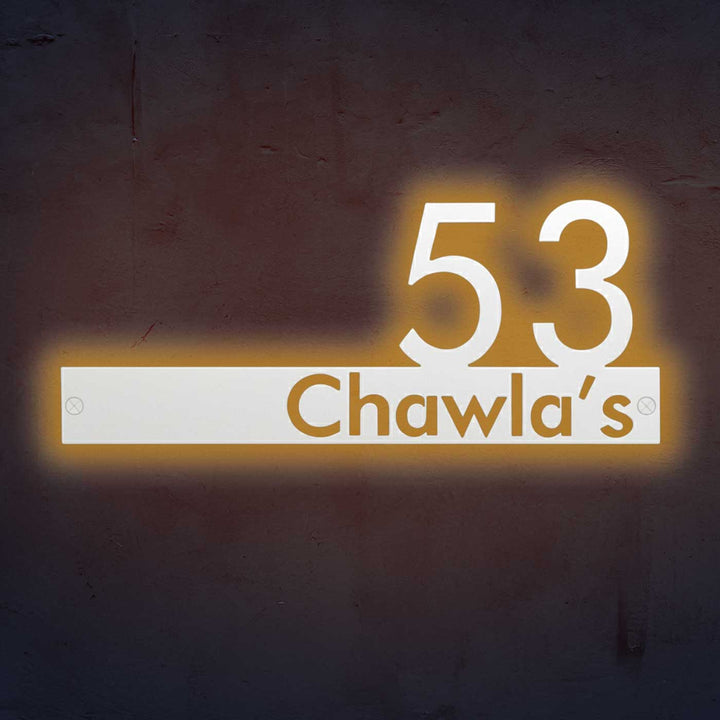 Personalized Waterproof Personalised Metal Name Plate