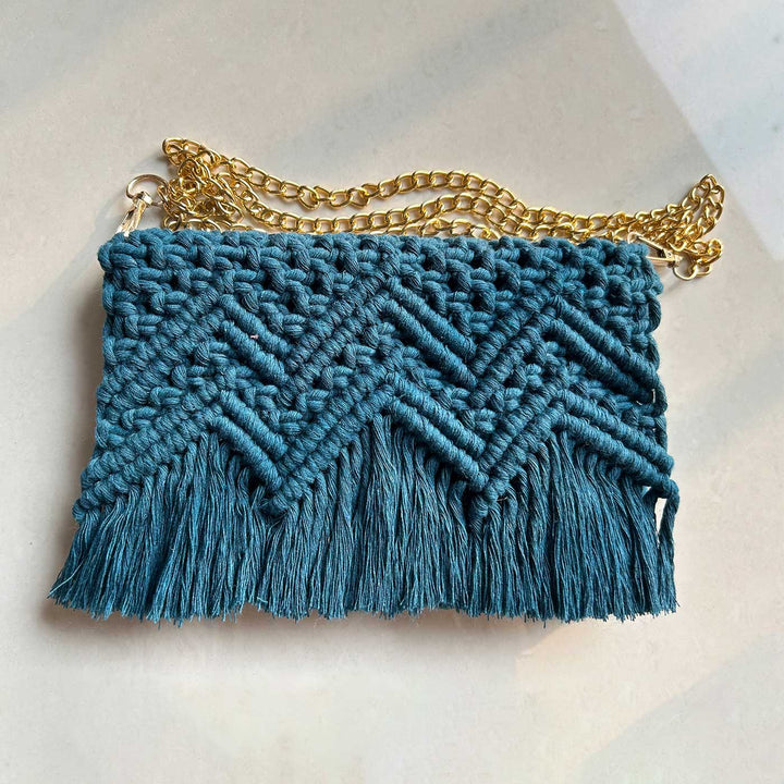 Handmade Stylish Macrame Sling Bag