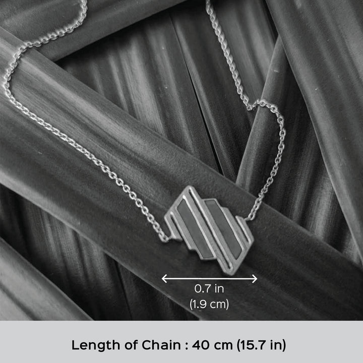 Handmade Ember Glow 22k Gold Plated Silver Necklace