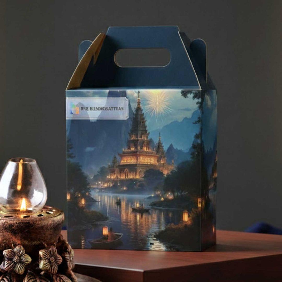 Handmade Lotus Terracotta Akhand Jyot Diya / Oil Lamp