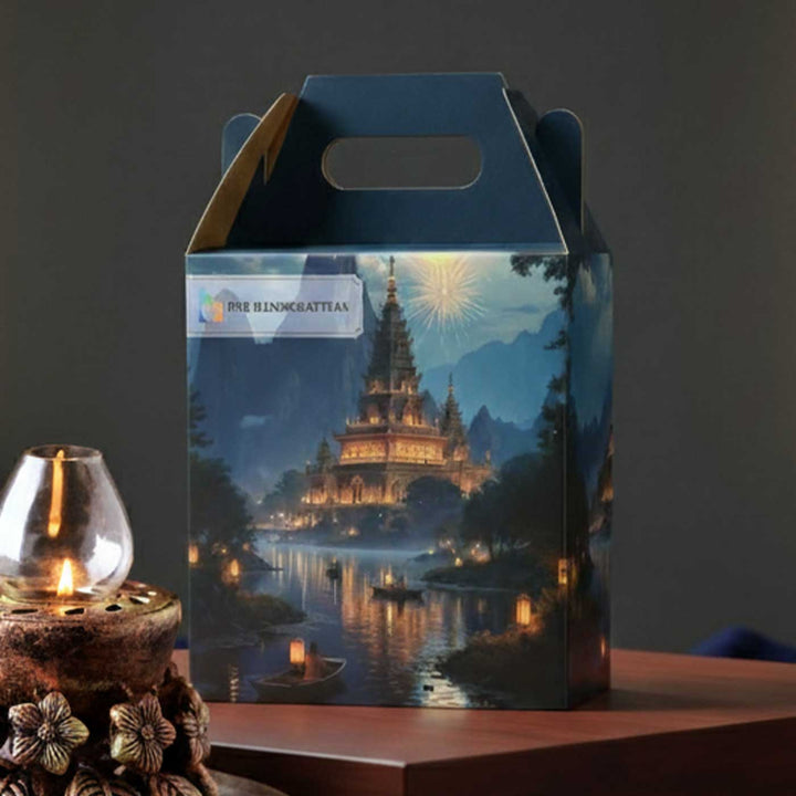 Handmade Lotus Terracotta Akhand Jyot Diya / Oil Lamp