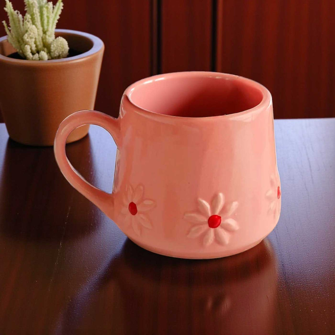 Handmade Daisy Dream Ceramic Mug
