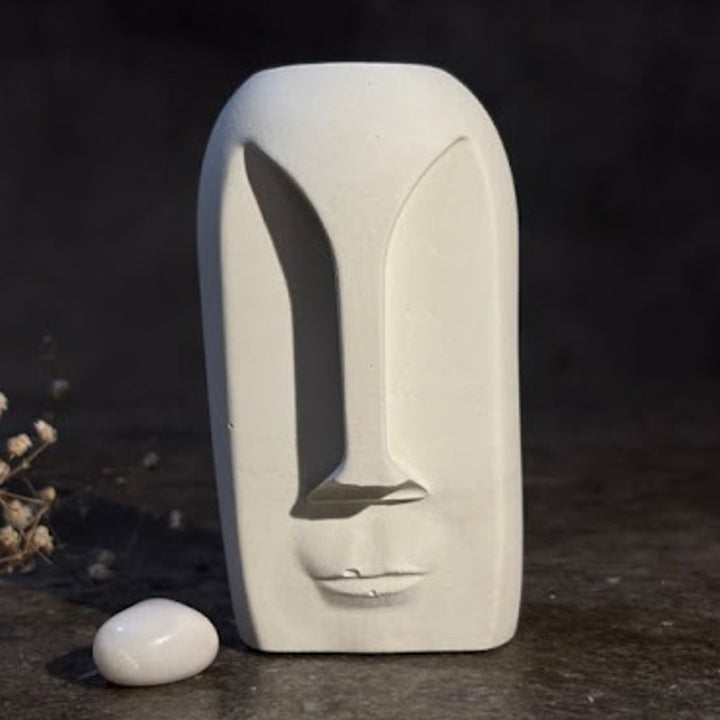 Handmade Concrete Trio Muse Hamper | Includes 3 Face Centerpiece