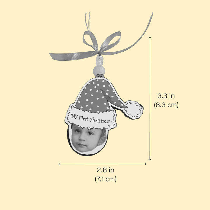 Photo Personalized My First Christmas MDF Wood Ornament For Tree Decoration