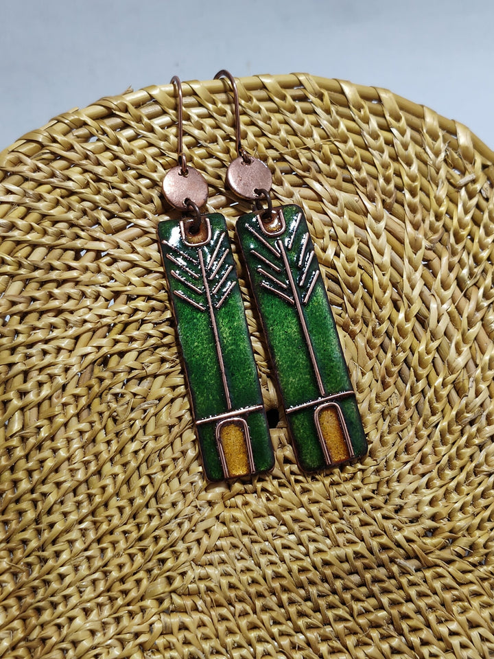 Prairie Copper Earrings