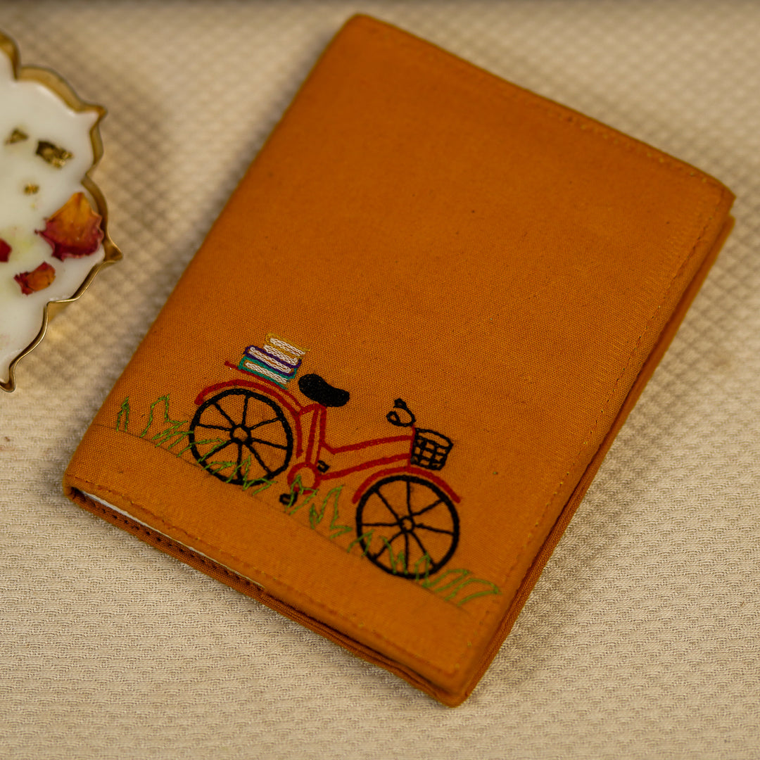 Handmade Diwali Gift Hamper | Includes 1 Notebook, 4 Candles, 2 Diyas, 1 Hanging, 1 Fabric Box