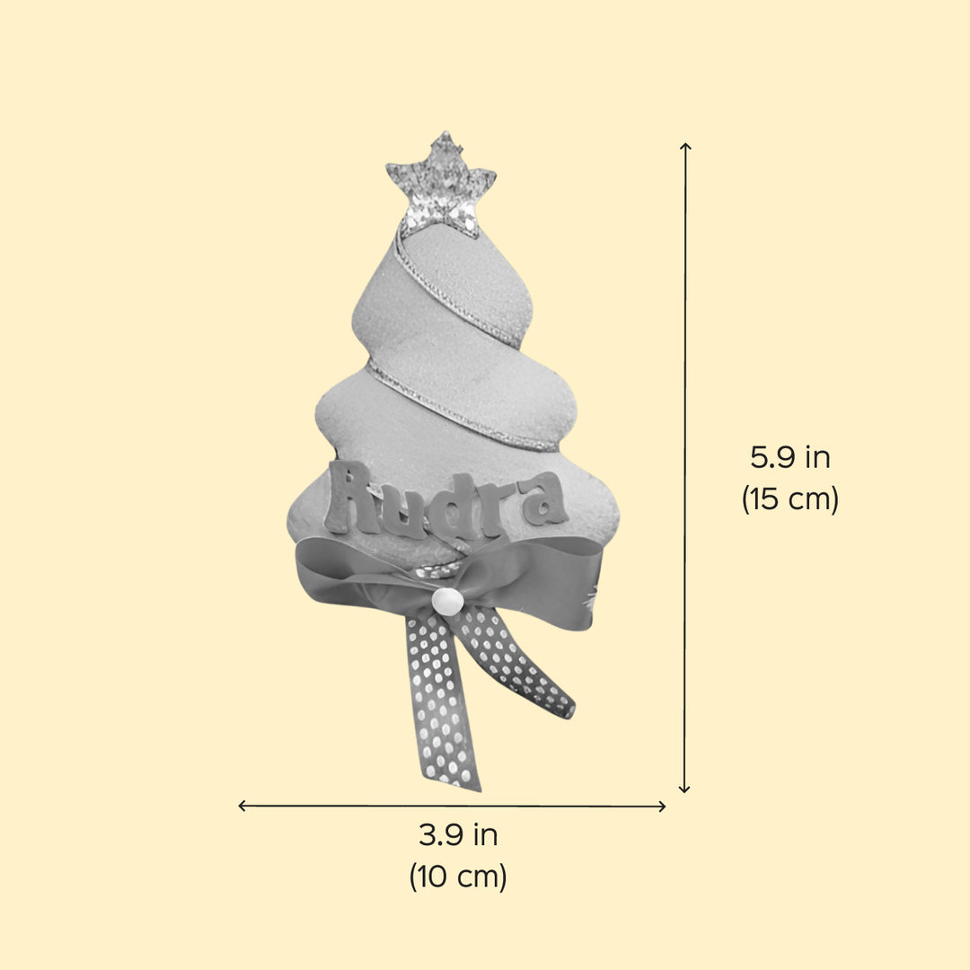 Personalized Tree Felt Ornament For Christmas Tree Decoration