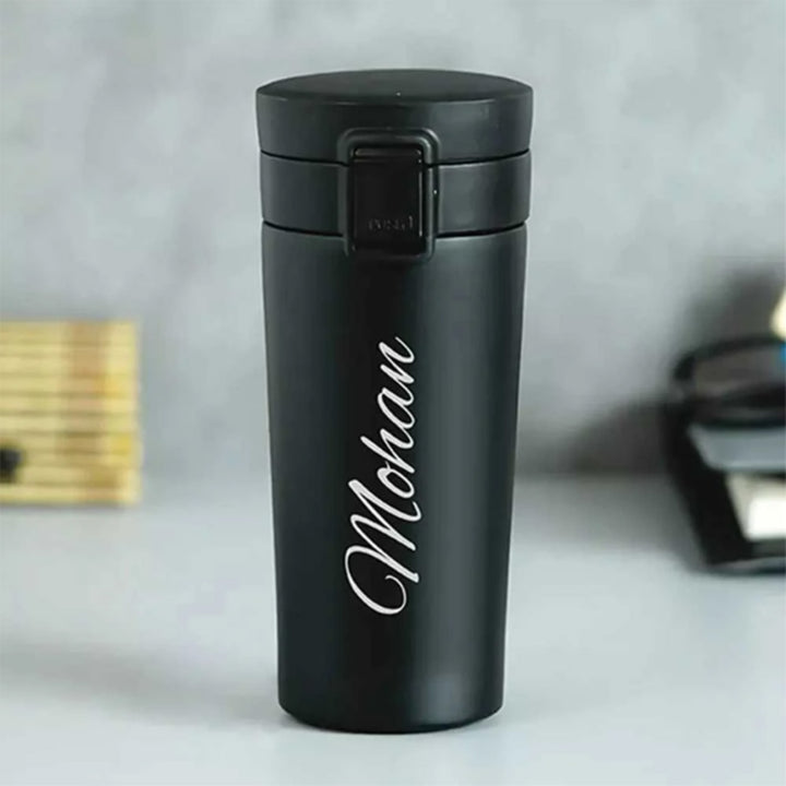 Personalized Engraved Stainless Steel Insulated Water Bottle | 380 ml