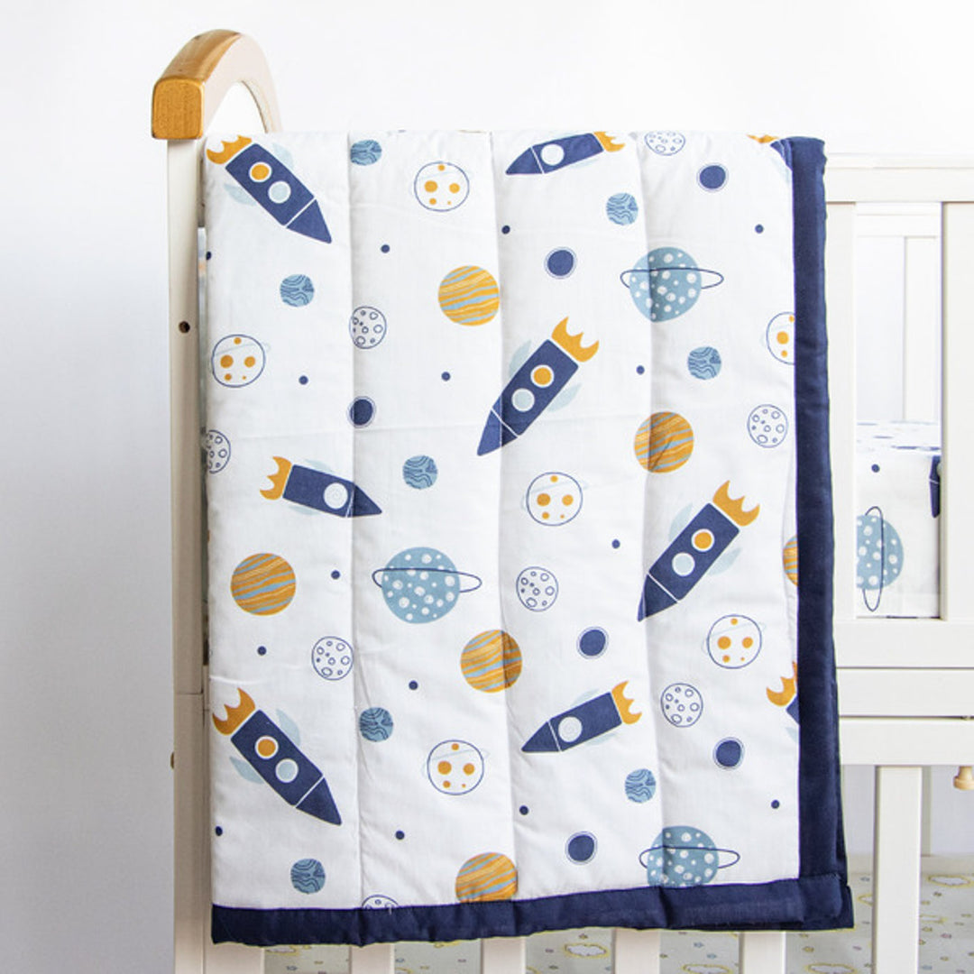 Personalized Child Of The Universe Kids Quilt | 0-4 Years
