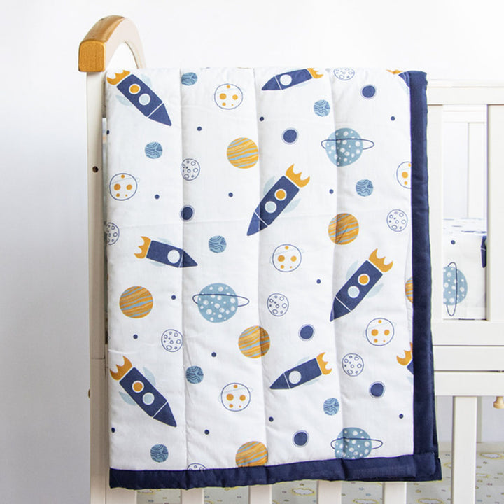 Personalized Child Of The Universe Kids Quilt | 0-4 Years