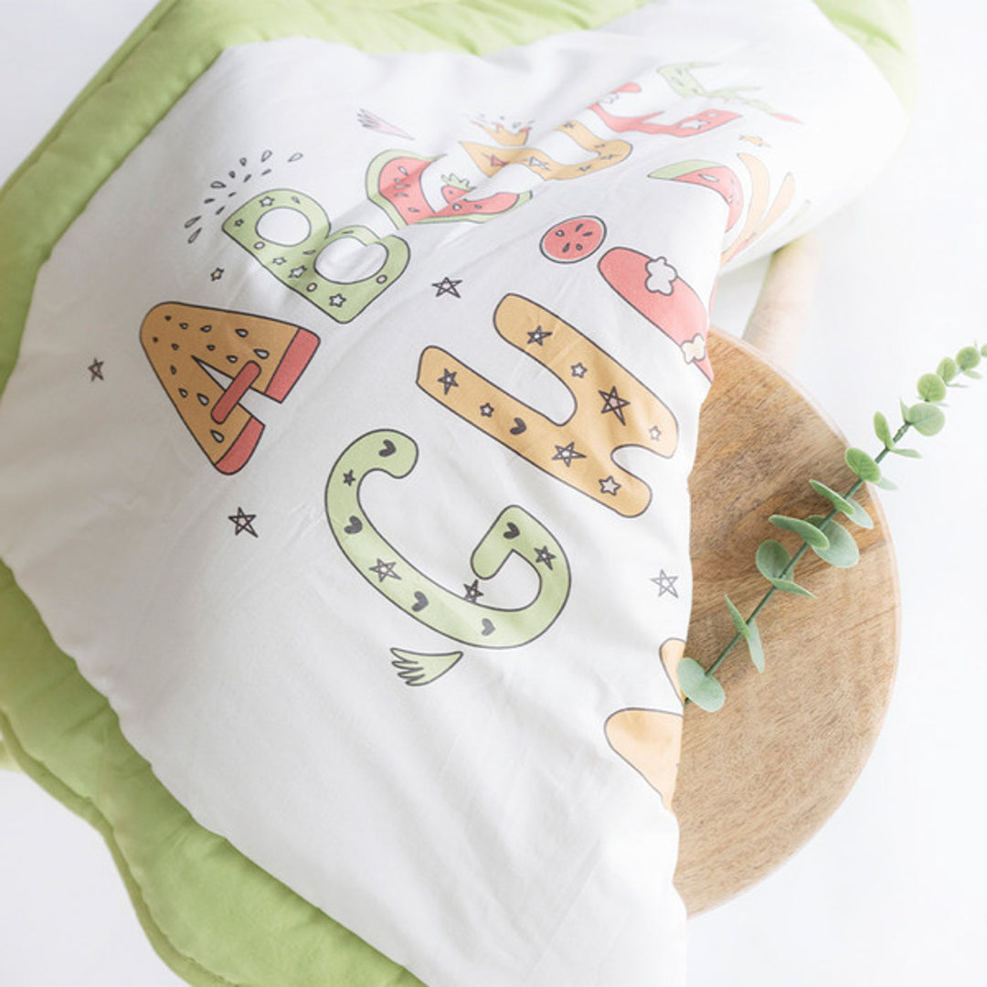 Personalized Alphabets Kids Quilt | 0-4 Years