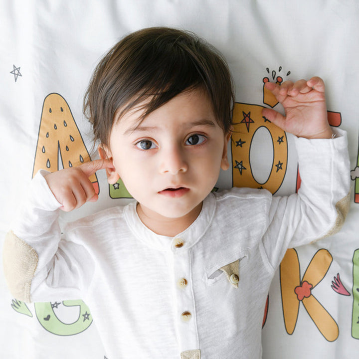 Personalized Alphabets Kids Quilt | 0-4 Years