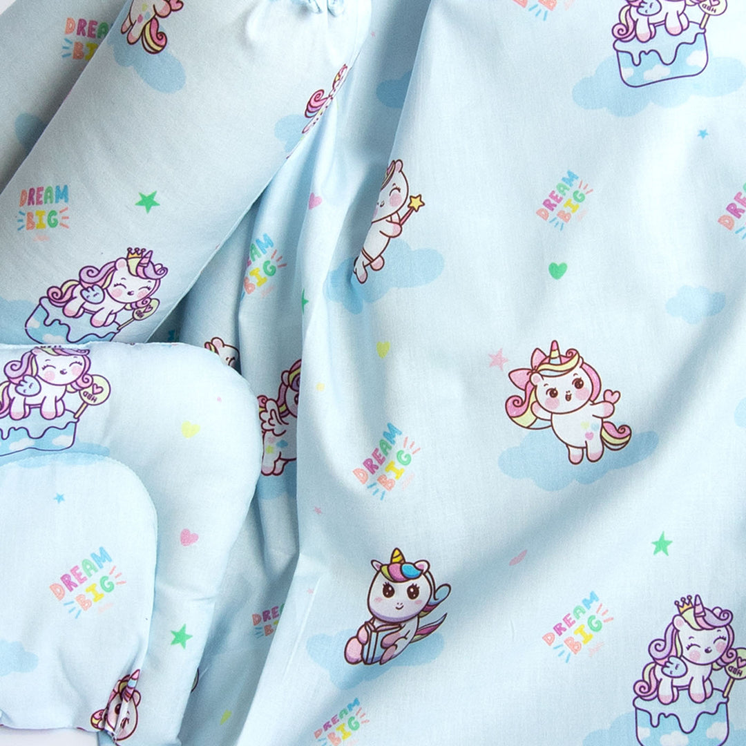 Personalized Unicorn Dreams Kids Quilt | 0-4 Years