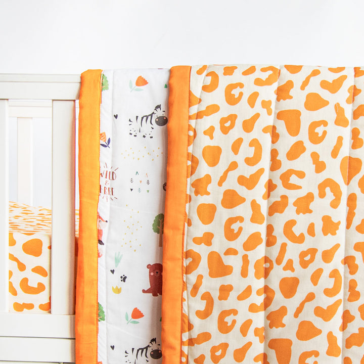 Personalized Baby Animals Kids Quilt | 0-4 Years