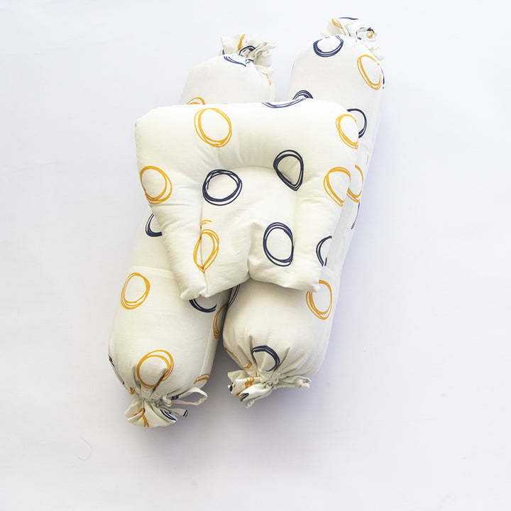 Personalized Doodle Circles Cot Set | 0-4 Years