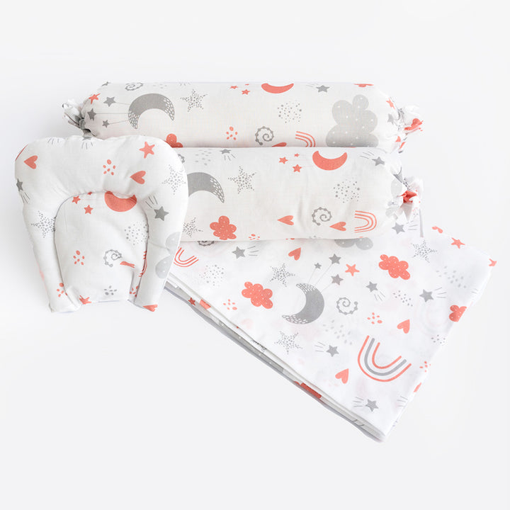 Personalized Magical Rainbows Cot Set | 0-4 Years