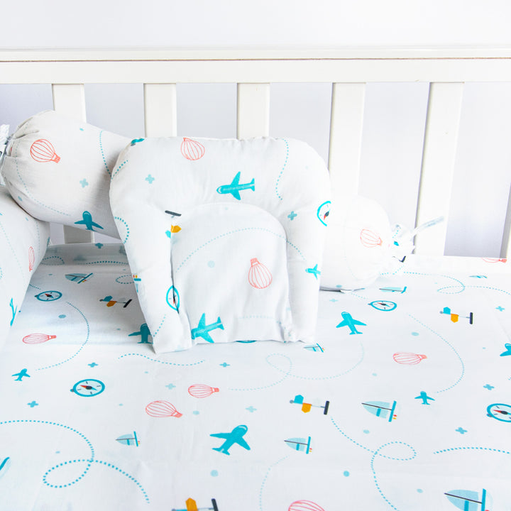Personalized Lil Travellers Cot Set | 0-4 Years