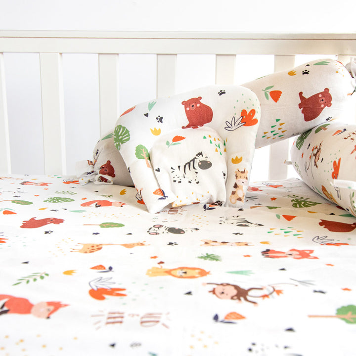 Personalized Baby Animals Cot Set | 0-4 Years