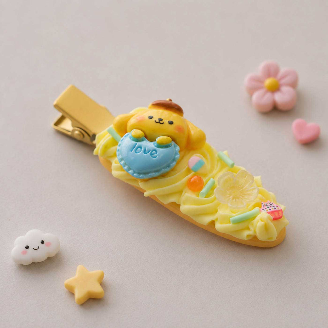 Trendy Decorative Hair Clips With Cute Character Details | Set of 2