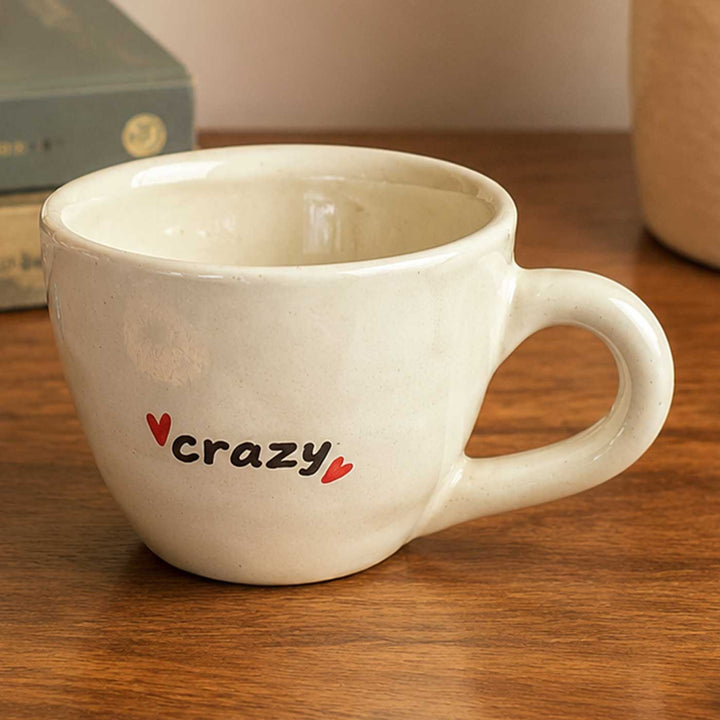 Handmade "Best Crazy Sister" Rakhi Gift Hamper | 1 Mug, 1 Rakhi, Roli Chawal & Gift Box