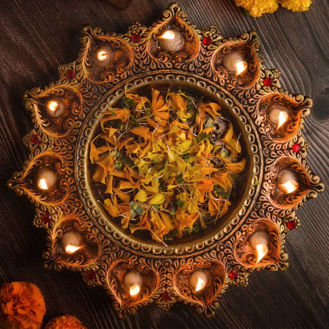 Buy Niyara Handmade Earthenware Clay Terracotta Decorative Bowl, Urli, Flower Pot (Multi Color) (Large) Online at Low Prices in India Buy Niyara Handmade Earthenware Clay Terracotta Decorative Bowl, Urli, Flower Pot (Multi Color) (Large) Online at Low Prices in India
