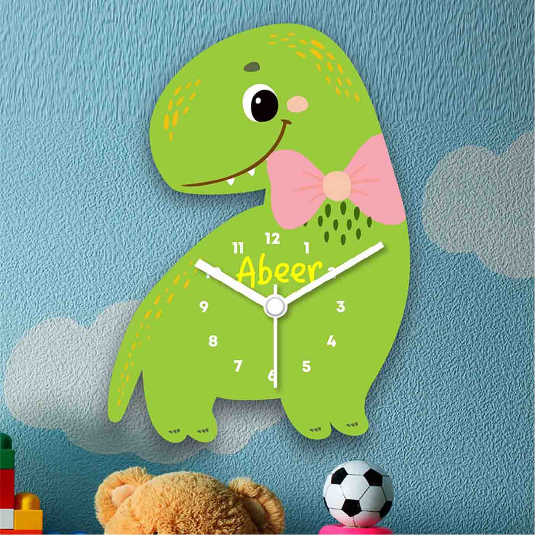 Personalised Printed Wall Clocks for Kids